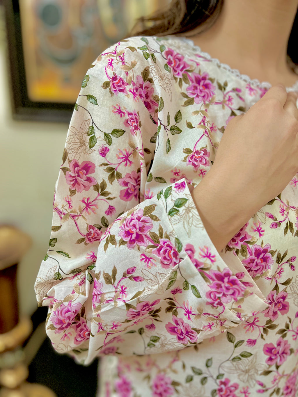 2 Piece Pastel Floral Co-ord